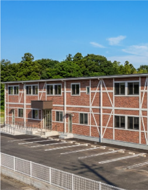 クルール岐阜日野東の外観の縦写真